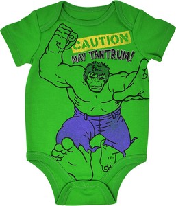 hulk baby grow