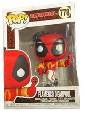 Funko Pop! Marvel - Figura Bobblehead Vinilo Deadpool Flamenco