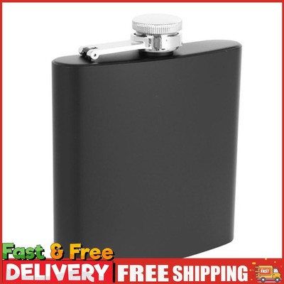 8 Unzen Tragbar Mini Matt Edelstahl Flachmann Flachmann Outdoor Trinkgeschirr