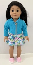 American Girl Doll Truly Me #25 Black/Brown Straight Hair Brown Eyes. Retired.