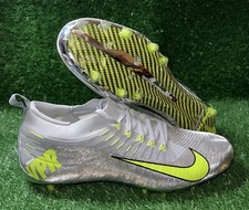 Nike Vapor Ultimate TD Flyknit Silver Volt Football Cleat Size 13 651338-070 New