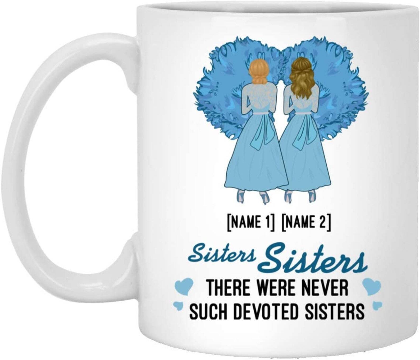 Personalized White Christmas Sisters Sisters There Were Never Such Devoted