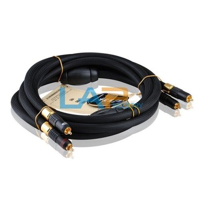 2PCS/BOX FOR AA-5401 Audiophile grade single     audio cable   1.5m #WD1