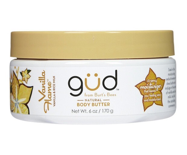 Gud From Burts Bees Natural Body Butter, Vanilla Flame, 6 oz