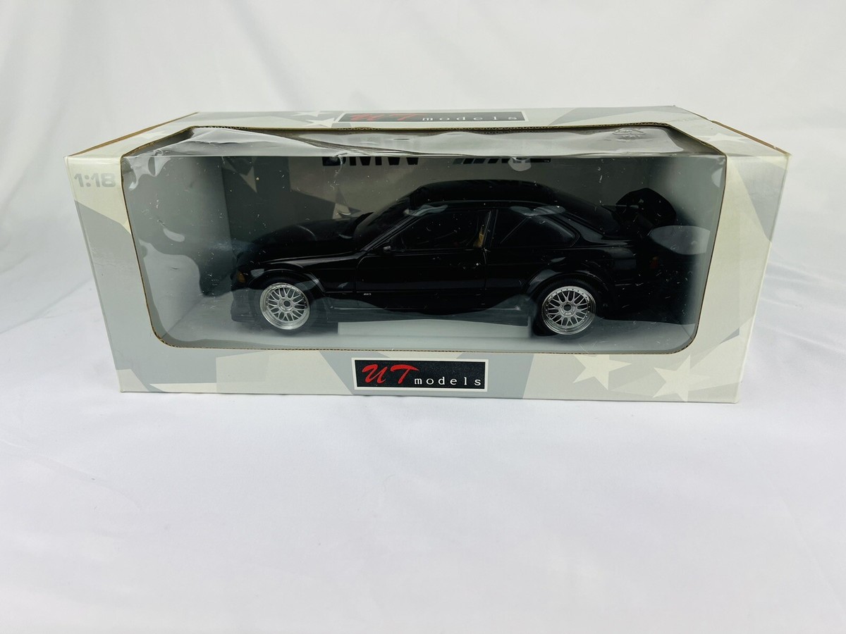 RARE RETIRED UT MODELS BMW M3 Black 1/18 DIECAST MODEL CAR