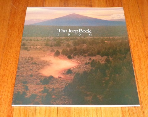 Catalogo brochure vendita originale Jeep Full Line Deluxe 1990 Wrangler Wagoneer
