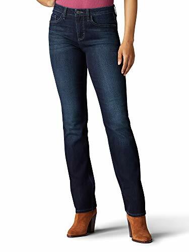 Midrise Straight Leg Jean, Blackened 