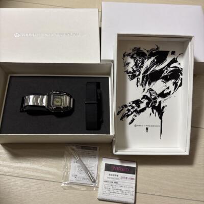 Seiko Wired Metal Gear Solid V Wrist Watch BOX | eBay