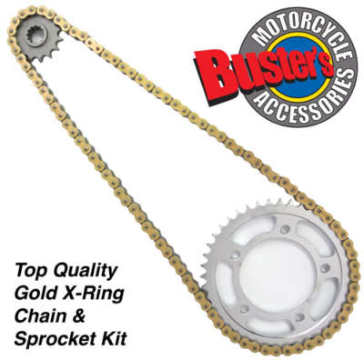 JS 107 5’6 29.6リッター ZX 1400 ZZR1400 2007 A7 X-Ring Gold Chain Sprocket Kit | eBay UK