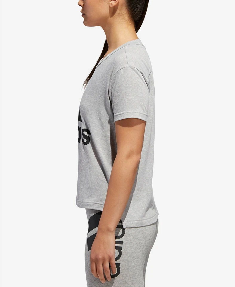 Футболка с классическим логотипом Adidas - Изображение 2 из 3