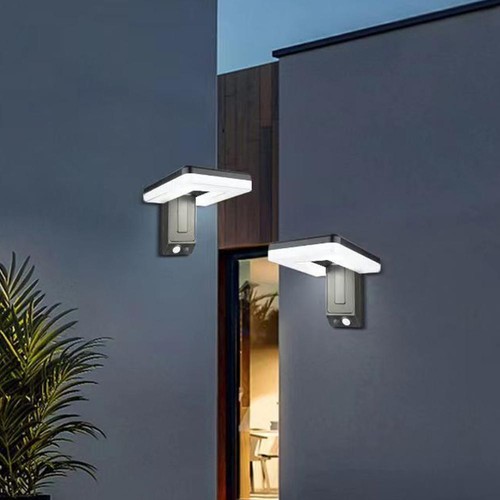 Foldable LED Solar Light Outdoor Wall Lamp Motion Sensor Light Street X2B7 Y6Z4 - Picture 14 of 17