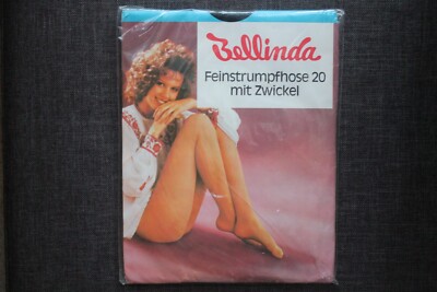 Vintage Bellinda Feinstrumpfhose Gr. 40-42 Marine 20 den Neu OVP