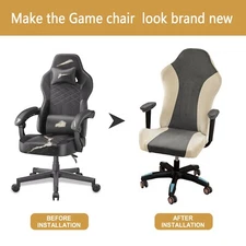 Office Computer Game Chair Slipcovers Stretchy Reclining Gaming Chair Covers