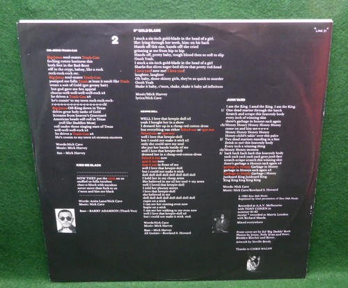 The Birthday Party - Junk Yard Vinyl Album - On Missing Links (early nick cave) - Picture 5 of 7
