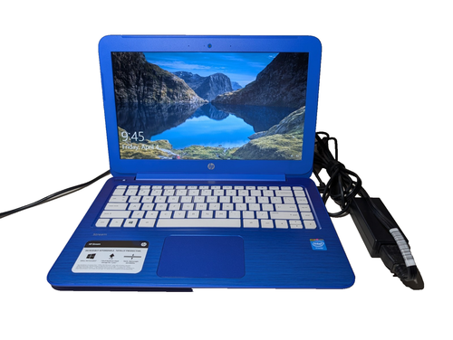 BLUE HP STREAM NOTEBOOK PC 13/INTEL CELERON N3050/2GB RAM/32GB SSD/WIN 10 PRO/AC