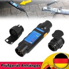 KFZ DIN Prüfgerät Anhänger Licht Beleuchtung Tester 7-13 Polig Trailer Prüfer