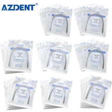 Alambre arco rectangular NITI súper elástico para ortodoncia dental Forma Nature