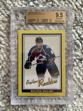 2005-06 Beehive Colorado Avalanche Hockey Card #110 Wojtek Wolski Rookie BGS 9.5