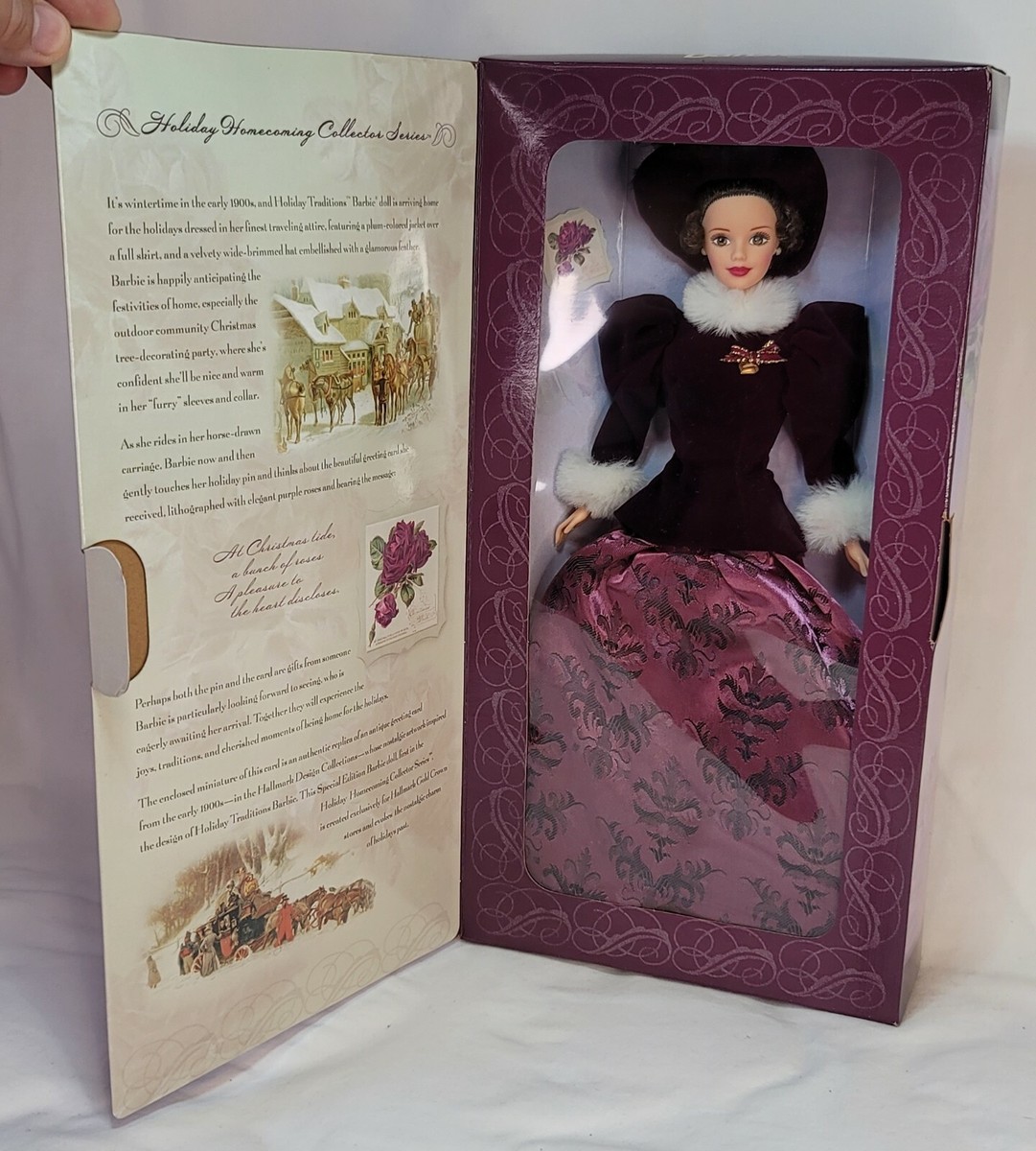 1996 Mattel Holiday Traditions Barbie Hallmark Special Edition