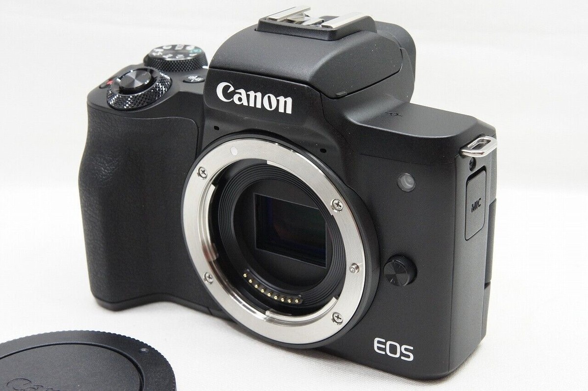 Canon EOS M50 Mark II Mirrorless Digital Camera Black Body