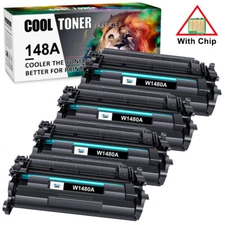 W1480X 148X Toner Cartridge replacement for HP W1480A LaserJet MFP 4101fdw Lot