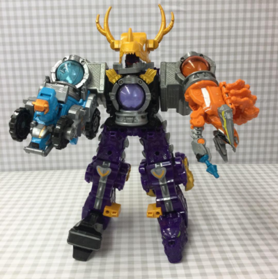 リュウくん Power Rangers Cosmic Fury Kyuranger DX RyuteiOh Dragon Megazord