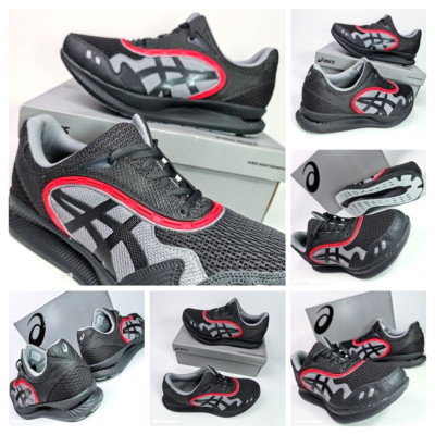 US 12 Asics Gel Men's Black Grey Red Kiko Collab Retro Runner Glidelyte 3 NIB