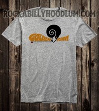 Retro Hot Rod Tee T Shirt Drag Race Racing Speed Shop Golden Ram Muffler