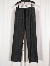 Dries Van Noten Gray Wool Elastic Waist Jogger Pants Size 46