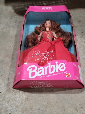 Barbie Radiant In Red Doll TOYS R US Special Edition 1992  #1276
