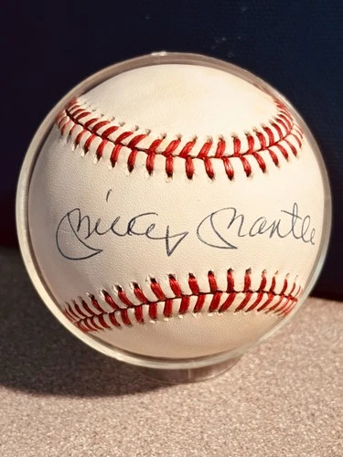 Mickey Mantle Autograph Baseball  (one owner)