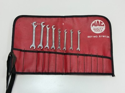   MAC Tools USA 8pc Ignition Angle Wrench Set, SAE 3/16-3/8 w/ Kit Bag Pouch