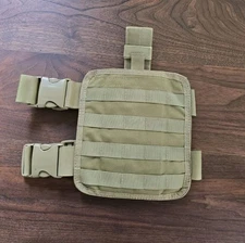SO TECH Spec Ops BLOCS Claw Padded Molle Thigh Rig COYOTE Drop Leg Platform EXC 