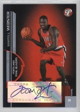 2005-06 Topps Pristine 88/100 Martell Webster #198 Auto 0f6