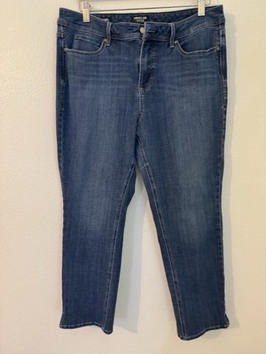 NYDJ Jeans Curves 360 Women 14 Lift Tuck Technology Stretch Blue Medium Wash