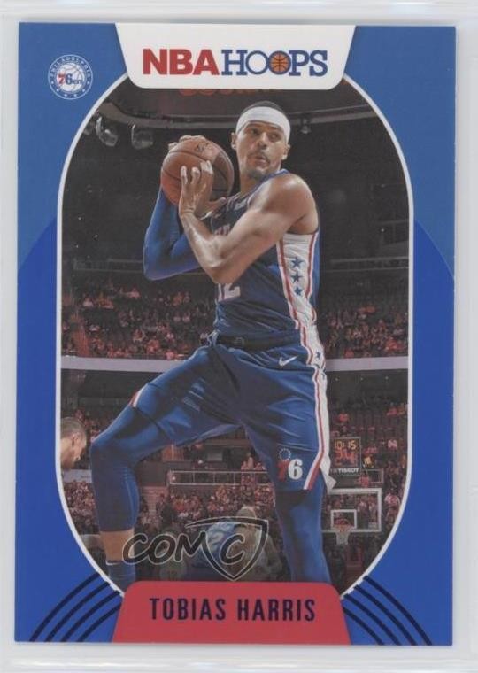 2020-21 Panini NBA Hoops Blue Tobias Harris #119 2u3