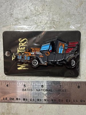 NEW George Barris Munster Koach Enamel Pin Kustom rat rod large hat pin