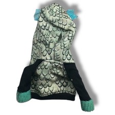 Monster High Muñeca Lagoona Azul 1ª Ola Chaqueta Sudadera con Capucha Abrigo Capucha Conjunto Original