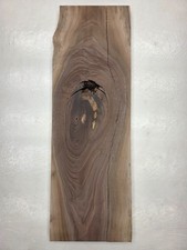 31" Very Cool Walnut Live-edge Slab Lumber Kiln-dried Wood