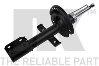 2X StoßDäMpfer NK 65393339 FüR Modus Clio Renault BR0 3 CR0 KR0 BR01 BR03 BR0E