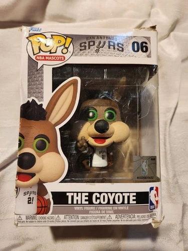 NBA Mascots San Antonio Spurs The Coyote Funko Pop! Figure #06