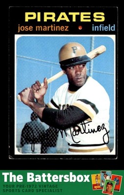 1971 Topps #712 Jose Martinez   VG/VGEX X3784259