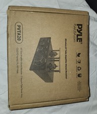 Pyle PVTA20 bluetooth Tube Amplifier Stereo Receiver 600W hi-fi audio