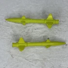 1988 Original Gi Joe Phantom X-19 Glide Bomb Missile X2 Vehicle Part