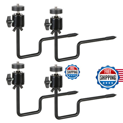 Acuxiaza Trail Camera Tree Mount 4 Pack 360° Adjustable Camera Holder Tracking B