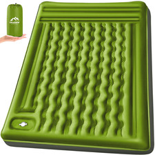 FNARMW Double Sleeping Pad Camping Self Inflating 6" Extra-Thick 2 Person