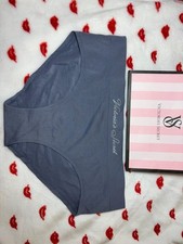 Victoria's Secret Women's Hiphugger/Hipster Panties Blue Size Large