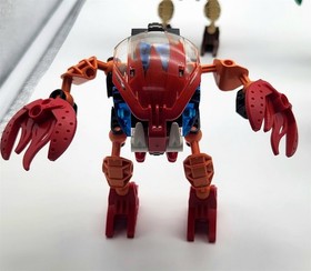 Lot of 6 Vintage 2002 LEGO BIONICLES Bohrok Sets 8560,1,2,3,4,5 - Complete