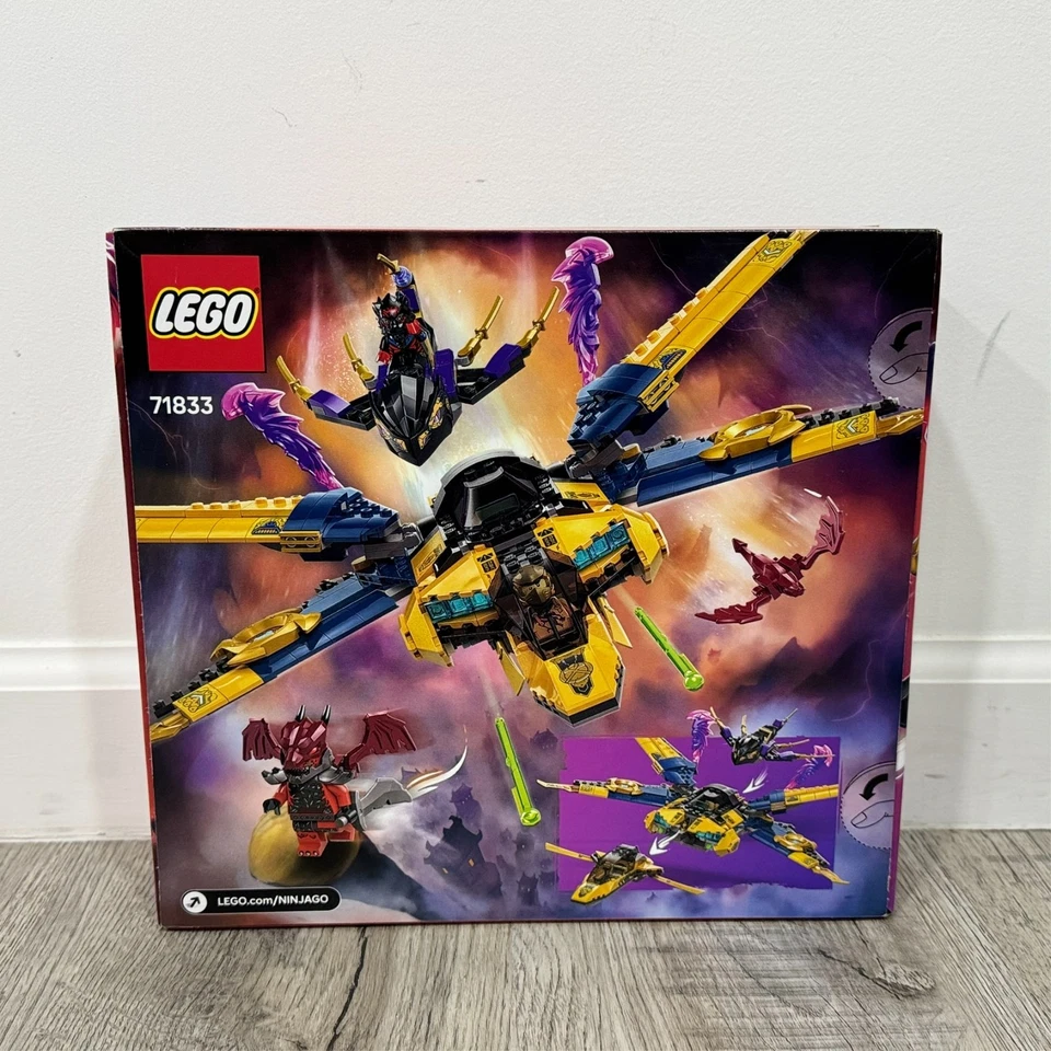 LEGO NINJAGO 71833 Ras & Arin's Super Storm Jet 584 peças novas idades seladas 8+ - Imagem 3 de 4