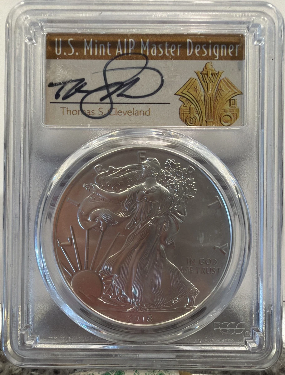 2018 American Eagle PCGS Certified Silver Bullion Coins for sale